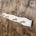 Вешалка фигурная 4 крючка 490*80 Веш_фиг_4 кр - фото 5521