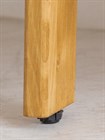 Стеллаж деревянный Сканди/стеллаж 4 полки, белый/дуб - фото 6840
