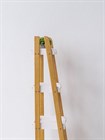 Стеллаж деревянный Сканди/стеллаж 4 полки, белый/дуб - фото 6844